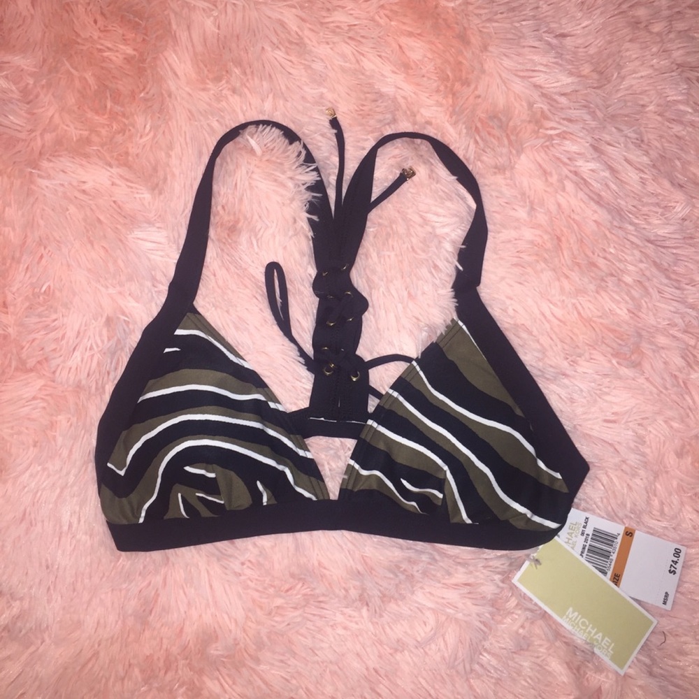 NWT! Michael Kors Bikini Top